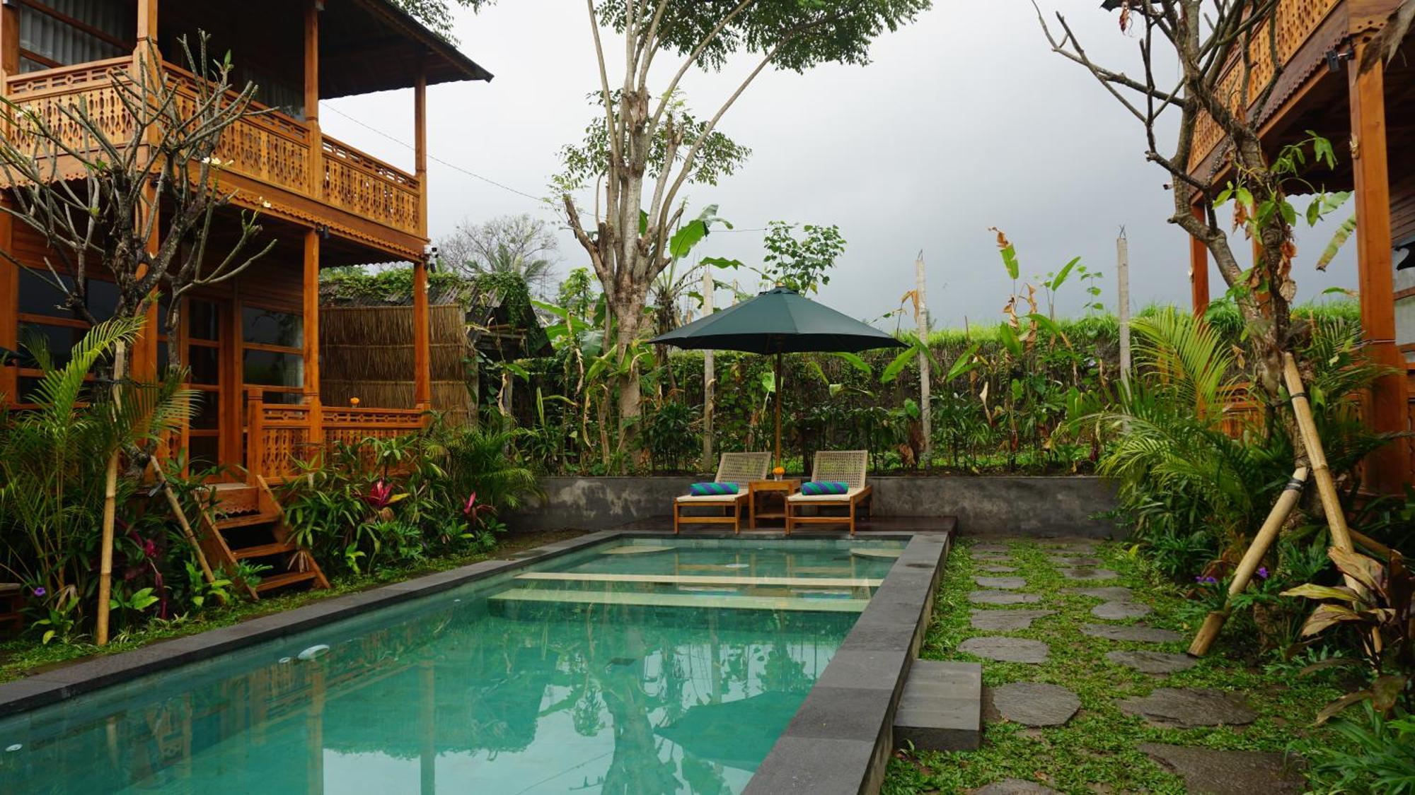 Harmony Wooden Villas อูบุด ภายนอก รูปภาพ